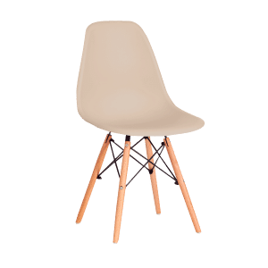 SILLA EAMES BEIGE/CREMA