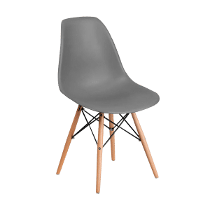 SILLA EAMES GRIS OSCURO