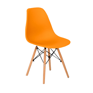 SILLA EAMES NARANJA